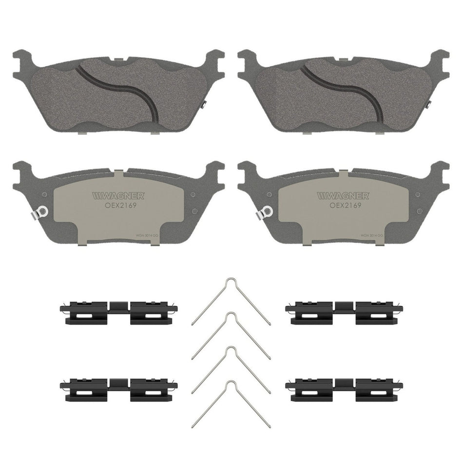 Rear brake pads Wagner RAM 1500 19+ Dt